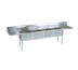 Thumbnail image #1 for BK Resources Four Compartment Sink with Left and Right Drainboards, 100