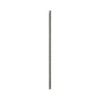 Thumbnail image #1 for Metro SmartWall SWU72K4 72-Inch Wall-Mounted Shelving Upright, Gray Epoxy Finish with Microban, 1-1/2-Inch Slot Spacing