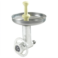 Hobart #12 Meat Grinder Attachment Complete Unit with 12-Inch Stainless Steel Pan
