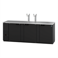 Hoshizaki 95-1/2-Inch Wide Three-Section Direct Draw Draft Beer Cooler with 2 Stainless Steel Towers