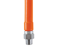 BK Resources 72-Inch 1/2-Inch I.D. T-304 Corrugated Stainless Steel Gas Connector Hose