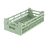 Thumbnail image #1 for Vollrath Signature Half-Size Medium Open Dishwasher Rack, Polypropylene, Light Green