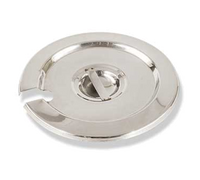 Crestware Round Notched Inset Pan Cover with Recessed Handle for 2-1/2 Qt Pan