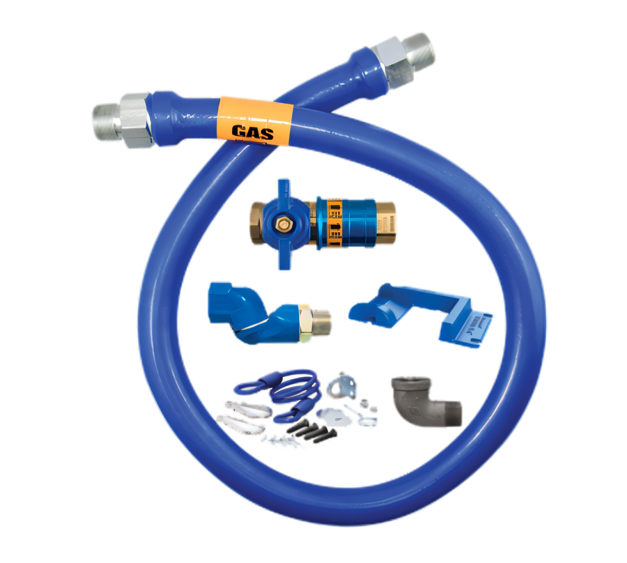 Product image #1 for Dormont Manufacturing 1650KITCFS48PS Dormont Blue Hose Gas Hose