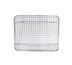 Thumbnail image #1 for Admiral Craft Footed Chrome Plated Wire Pan Grate for Half-Size Steam Pans, 7-3/4 x 10 Inch