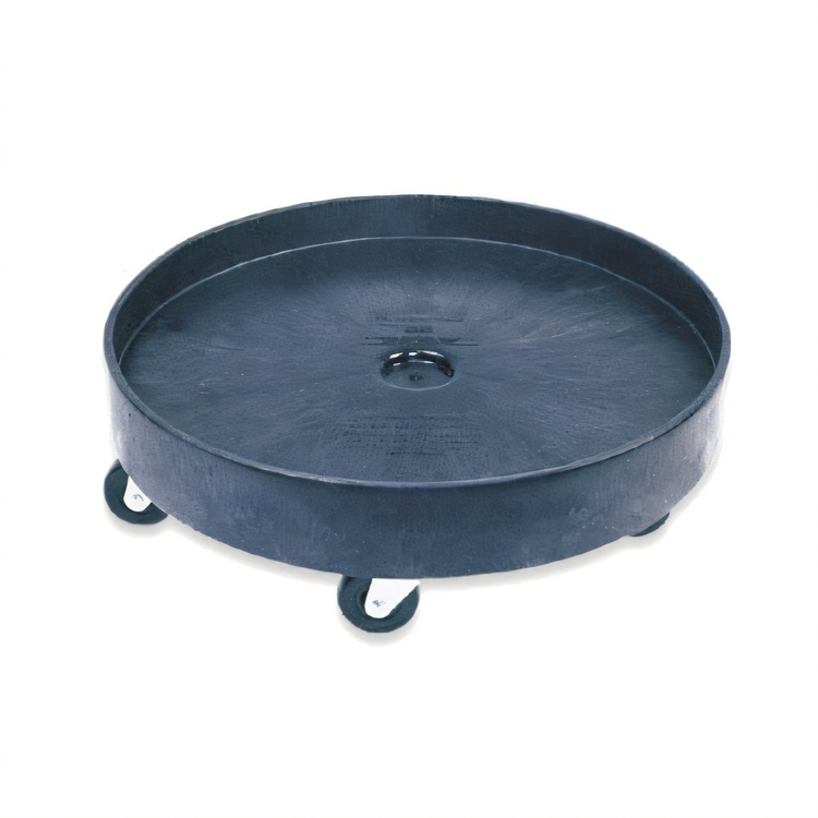 Product image #1 for Universal 55-Gallon Drum Dolly, Black Plastic