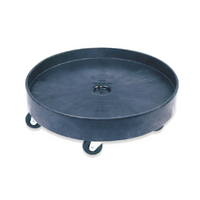 Rubbermaid Commercial Products FG265000BLA Trash Can Dolly Case of 2