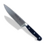 Thumbnail image #1 for Crestware 6-Inch Forged Cook's Knife with Black Handle, High Carbon German Steel