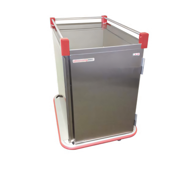 Product image #1 for Performance Series Stainless Steel Single-Door Patient Tray Cart, 10-Tray Capacity