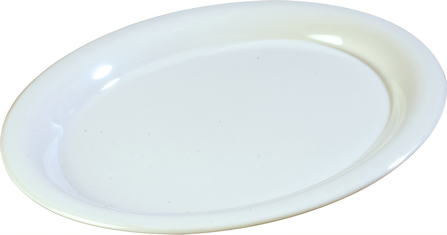 Product image #1 for Sierrus Oval Melamine Platter, 12 x 9 Inches, White