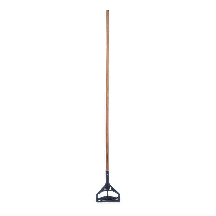 Product image #1 for Carlisle Quick-Change 60-Inch Wood Mop Handle with Plastic Head
