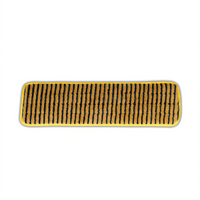 Rubbermaid Commercial Hygen Super Scrubber 18-Inch Microfiber Mop Head, Yellow
