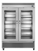 Thumbnail image #1 for True Two-Section Reach-In Glass Door Refrigerator