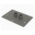 Thumbnail image #1 for Metro Super Erecta Seismic HCAI Preapproval 2-Post Rectangular 5-Bolt Base Plate Kit
