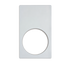 Thumbnail image #1 for Miramar White Stone Template Adapter Plate for 1 Large Round Decorative Pan