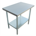 Thumbnail image #1 for 36 Inch x 24 Inch Stainless Steel Commercial Work Table with Adjustable Undershelf