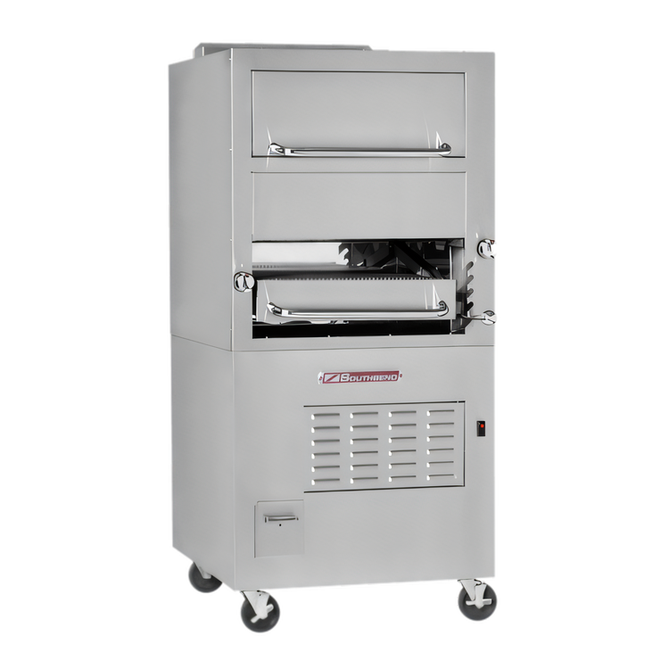 Product image #1 for Southbend 171 Freestanding Upright Gas Infrared Broiler with Enclosed Base and Warming Oven