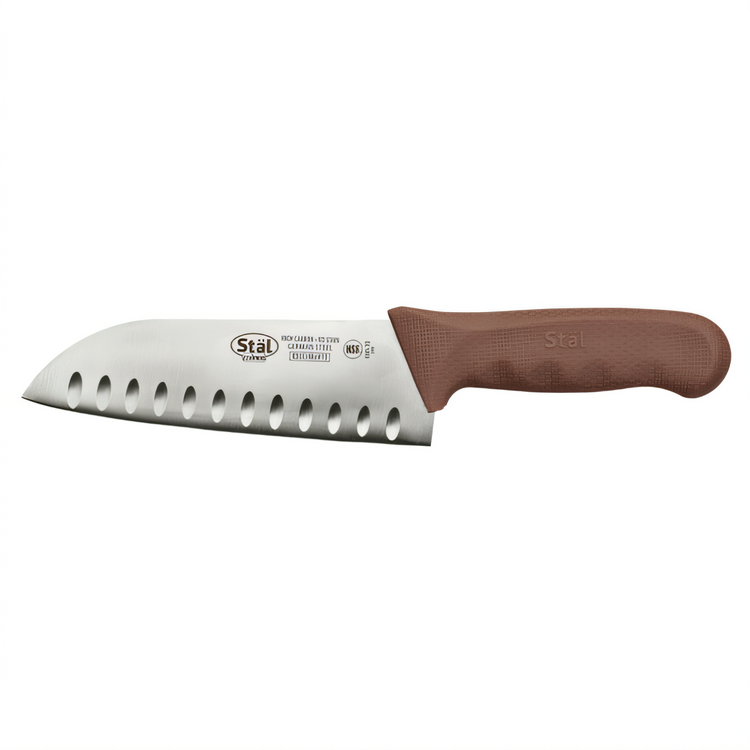 Product image #1 for Stäl 7-Inch Stamped Santoku Knife with Granton Edge