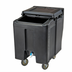 Thumbnail image #2 for Cambro SlidingLid Tall Mobile Ice Caddy, 125 lb Capacity, Black