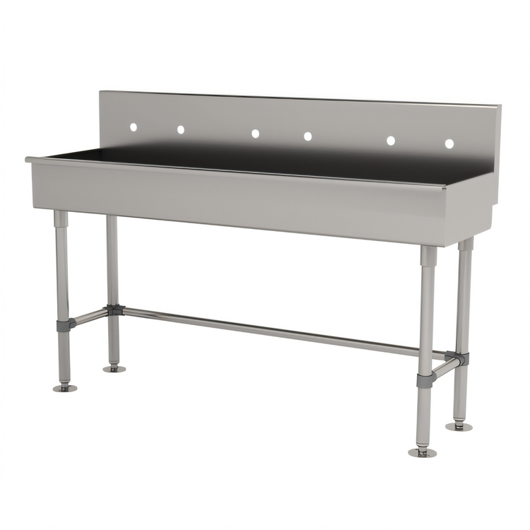 Product image #1 for Advance Tabco 72-Inch Freestanding Multi-Station Hand Wash Sink