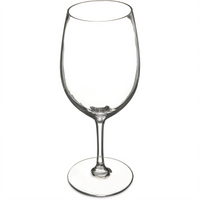 Alibi 20 oz Clear Polycarbonate Red Wine Glass