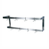 Thumbnail image #1 for 60-Inch Wall-Mount Double Bar Stainless Steel Pot Rack