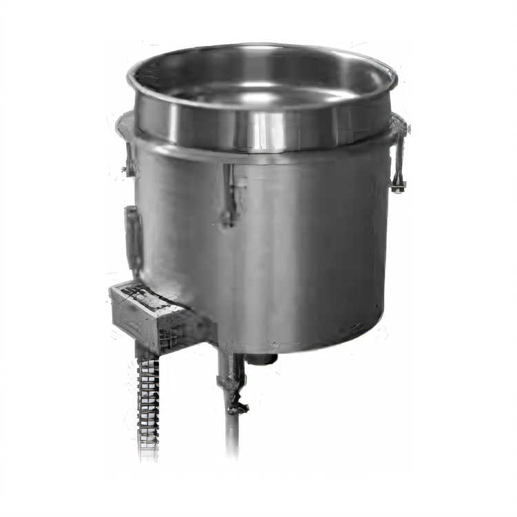 Product image #1 for Hatco HWBI-11QTD Drop-In Round Insulated Heated Well with Drain, 11 Quart