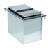 Thumbnail image #1 for Advance Tabco Bar King (Supreme) Drop-In Stainless Steel Insulated Ice Bin with Removable Sliding Cover, 23 lb Capacity