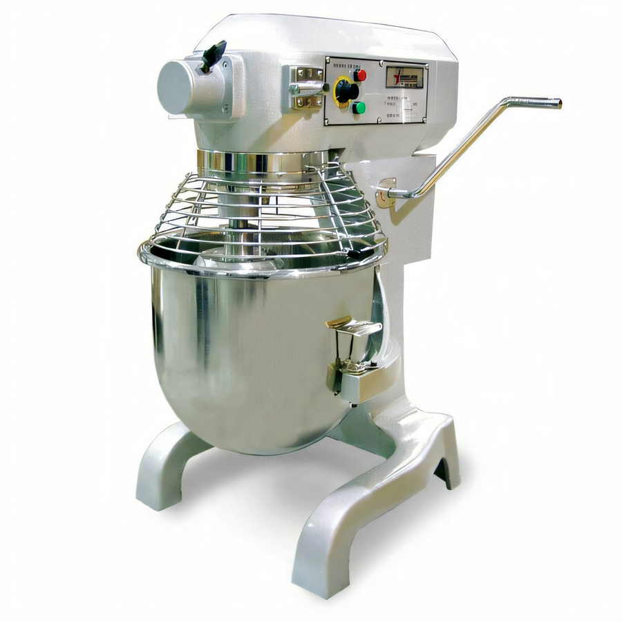 Product image #1 for Omcan 20 Qt Countertop Planetary Mixer with Timer, 3-Speed, #12 Hub, 110V