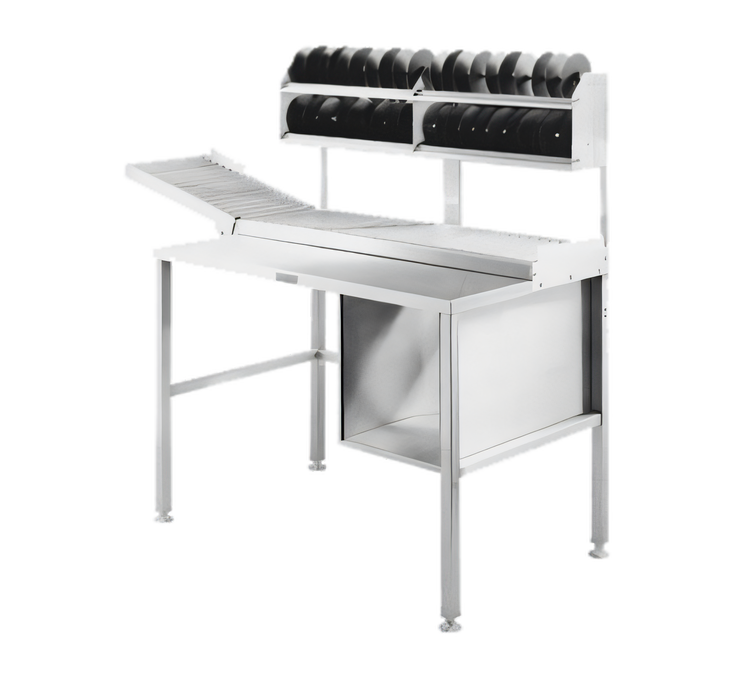 Product image #1 for Hobart Weigh/Wrap Roller/Discharge Table with 36-Inch Work Area and Adjustable Conveyor
