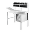 Thumbnail image #1 for Hobart Weigh/Wrap Roller/Discharge Table with 36-Inch Work Area and Adjustable Conveyor