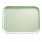 Thumbnail image #2 for Cambro Camtray® 1014429 Rectangular Fiberglass Fast Food & Cafeteria Tray, 10-5/8 x 13-3/4 Inches, Key Lime Case of 12