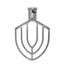 Thumbnail image #1 for Omcan 20 Qt Flat Beater Paddle Attachment for Planetary Mixers