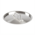 Thumbnail image #1 for Winco 8-Inch Round Flat 18/8 Stainless Steel Replacement Pan Cover with Handle
