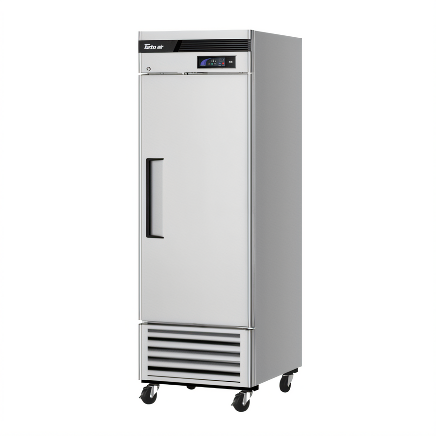 Product image #1 for Turbo Air Super Deluxe 19.03 Cu. Ft. One-Section Solid Door Reach-In Freezer with Bottom Mount Compressor