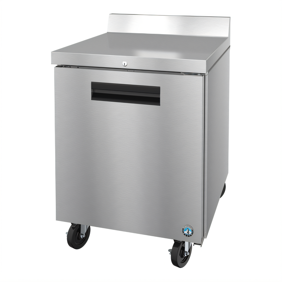 Product image #1 for Hoshizaki Steelheart One-Section Reach-In Worktop Freezer, 27-Inch Wide, 7.21 Cu. Ft., Solid Door