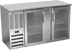 Thumbnail image #1 for Beverage-Air 58-Inch Two-Section Shallow-Depth Food-Rated Back Bar Refrigerator with Glass Doors
