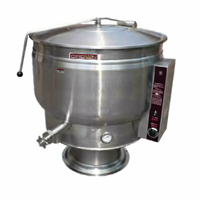 Crown EP-60F 60 Gallon Electric Full Jacketed Pedestal Steam Kettle