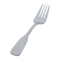 Shelby 6-3/8 Inch Mirror Polished Extra Heavy Weight Salad Fork, 18/0 Stainless Steel