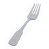 Thumbnail image #1 for Shelby 6-3/8 Inch Mirror Polished Extra Heavy Weight Salad Fork, 18/0 Stainless Steel