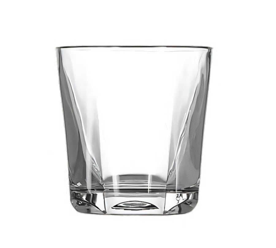 Product image #1 for Clarisse 8 oz Clear Rim-Tempered Rocks Glass