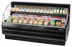 Thumbnail image #1 for Turbo Air Low-Profile Horizontal Open Display Merchandiser with Glass Side Panels, 75-3/4W, 14.8 Cu. Ft., Self-Contained, R290