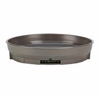 Cambro Camduction® Meal Delivery Base for 9-Inch Plates, Wheat