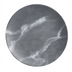 Thumbnail image #1 for American Metalcraft 9-Inch Round Coupe Melamine Plate, Matte Marble Gray