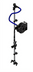 Thumbnail image #1 for Open Stainless Steel Retractable Hose Reel Assembly with Exposed Piping and 12 Ft Hose