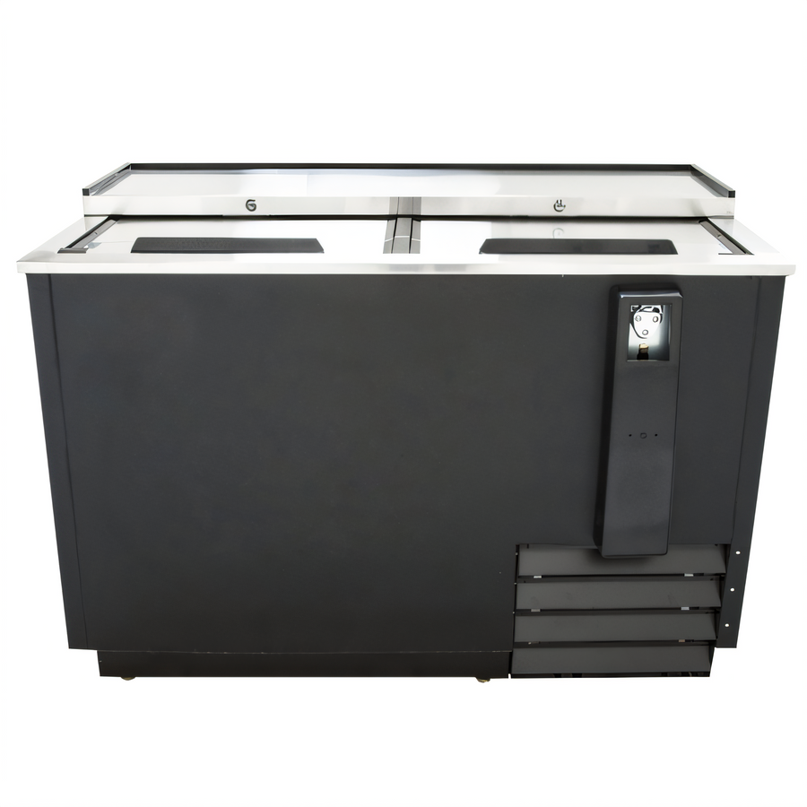 Product image #1 for Black Diamond USBC-50 50-Inch Flat Top Bottle Cooler, 14 Cu. Ft., 2 Lockable Sliding Lids