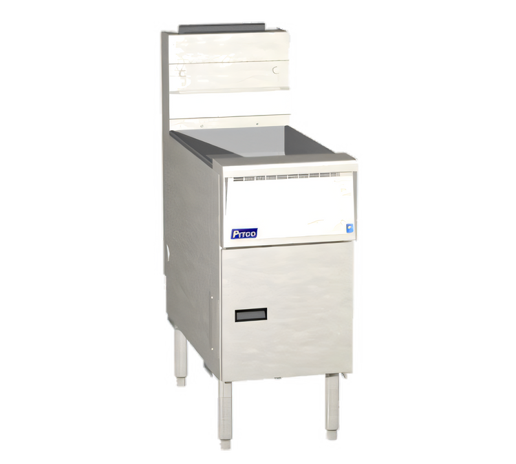 Product image #1 for Solstice SG14R-S Gas Floor Fryer, Full Frypot, Millivolt Controls, 40-50 lb Oil Capacity