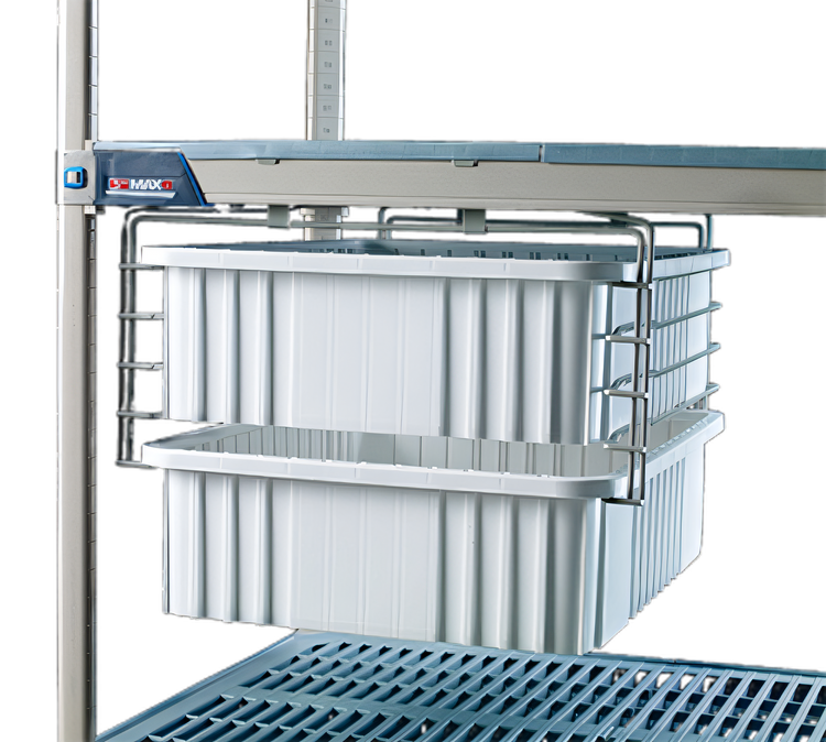 Product image #1 for MetroMax i Super Slide Tote Box Shelf Accessory for 24-Inch Deep Shelves