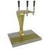 Thumbnail image #1 for Glastender Cobra 3-Faucet Countertop Glycol-Cooled Draft Dispensing Tower, Gold Finish