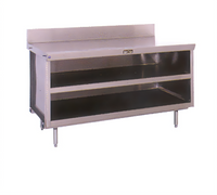 La Rosa Refrigeration 36-Inch Open Shelf Utility Stand, 28-Inch Deep, 304 Stainless Steel